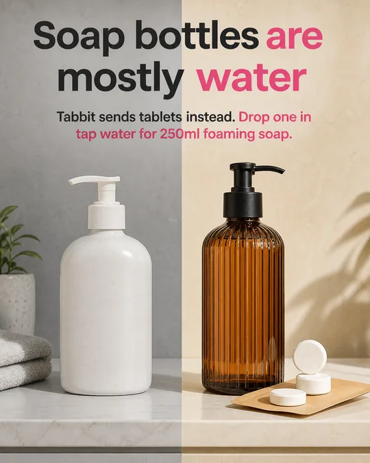 Comparison ad for Tabbit, made with ROAScal